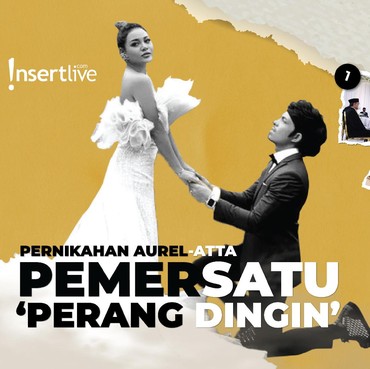 Infografis: Pernikahan Aurel-Atta, Pemersatu 'Perang Dingin'