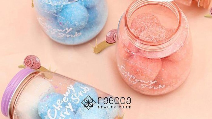 Cheewy Body Scrub by Raecca, Body Scrub Gemas Mirip Permen Yupi