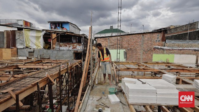 FOTO: Rumah Panggung Siasat Pemprov DKI Hadapi Banjir