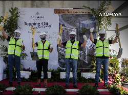 Topping Off On Time, Apartemen Astra Hongkong Land Cicilan Rp 5 Juta