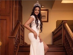 Caroline Jurie Lepas Mahkota Mrs. World Setelah Copot Mahkota Mrs. Sri Lanka