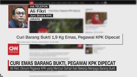 VIDEO: Curi Emas Barang Bukti, Pegawai KPK Dipecat