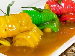 Menu Harian Ramadhan ke-3: Sup Jagung Udang Creamy dan Putu Mayang Legit