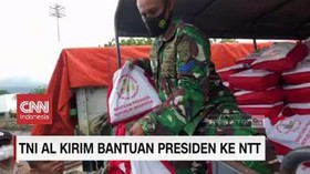 VIDEO: TNI AL Kirim Bantuan Presiden ke NTT