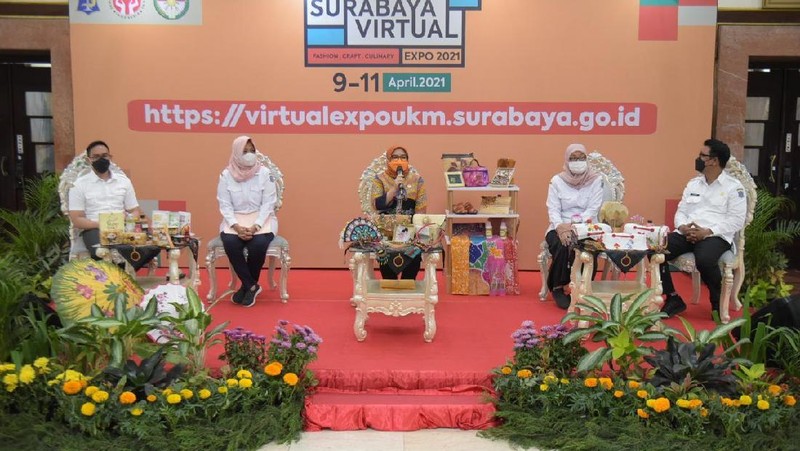 Pemerintah Kota (Pemkot) Surabaya akan menggelar pameran UMKM virtual pertama.