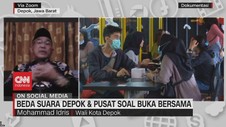 VIDEO: Beda Suara Depok & Pusat Soal Buka Bersama