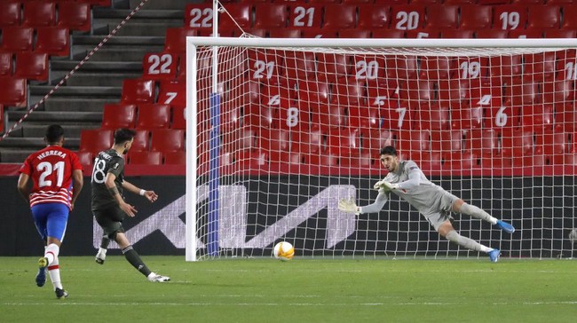 FOTO: Man Utd Hempaskan Granada di Liga Europa