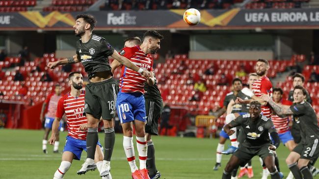 5 Fakta Apik Man Utd vs Granada di Liga Europa Sejumlah fakta muncul jelang laga Manchester United vs Granada dalam leg kedua babak perempat final Liga Europa, Jumat (16/4) dini hari WIB