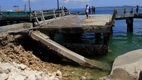 3 Jembatan Penghubung 7 Kecamatan di Kupang Putus Imbas Cuaca Buruk
