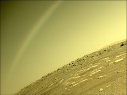 Heboh Penampakan Pelangi di Mars, Ini Kata NASA