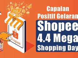 Transaksi Penjual UMKM Naik 5x Lipat di Shopee 4.4 Mega Shopping Day