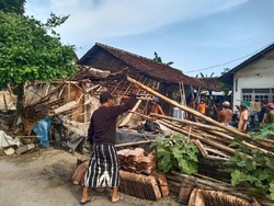 10 Rumah di Jember Rusak Akibat Gempa Malang M 6,1