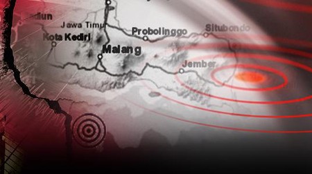 Gempa M 6,7 Guncang Malang