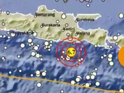 Gempa Malang M 6,7 Dirasakan di Hampir Seluruh Wilayah Jatim