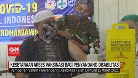 VIDEO: Kesetaraan Akses Vaksinasi Bagi Penyandang Disabilitas