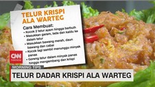 VIDEO: Telur Dadar Krispi Ala Warteg