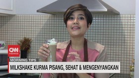 VIDEO: Milkshake Kurma Pisang, Sehat & Mengenyangkan