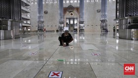 Masjid Istiqlal Dibuka untuk Salat Jumat Pekan Ini