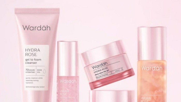 5 Rangkaian Wardah Hydra Rose, Kunci Hidrasi Hingga 72 Jam
