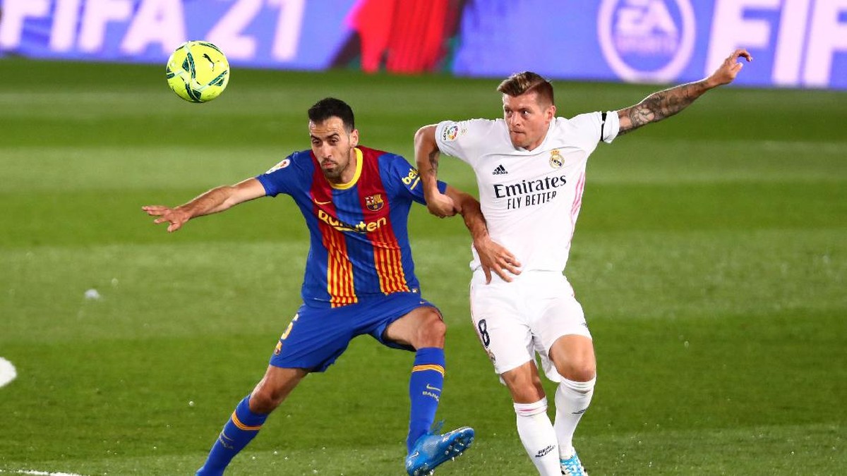 FOTO: Madrid Menang di El Clasico yang Panas