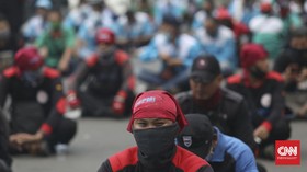 Buruh Respons Gubernur Banten: 'Jangan Pilih Wahidin Halim'