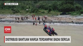 VIDEO: Distribusi Bantuan Warga Terdampak Badai Seroja