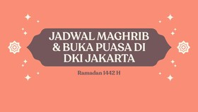 INFOGRAFIS: Jadwal Maghrib dan Buka Puasa di DKI Jakarta