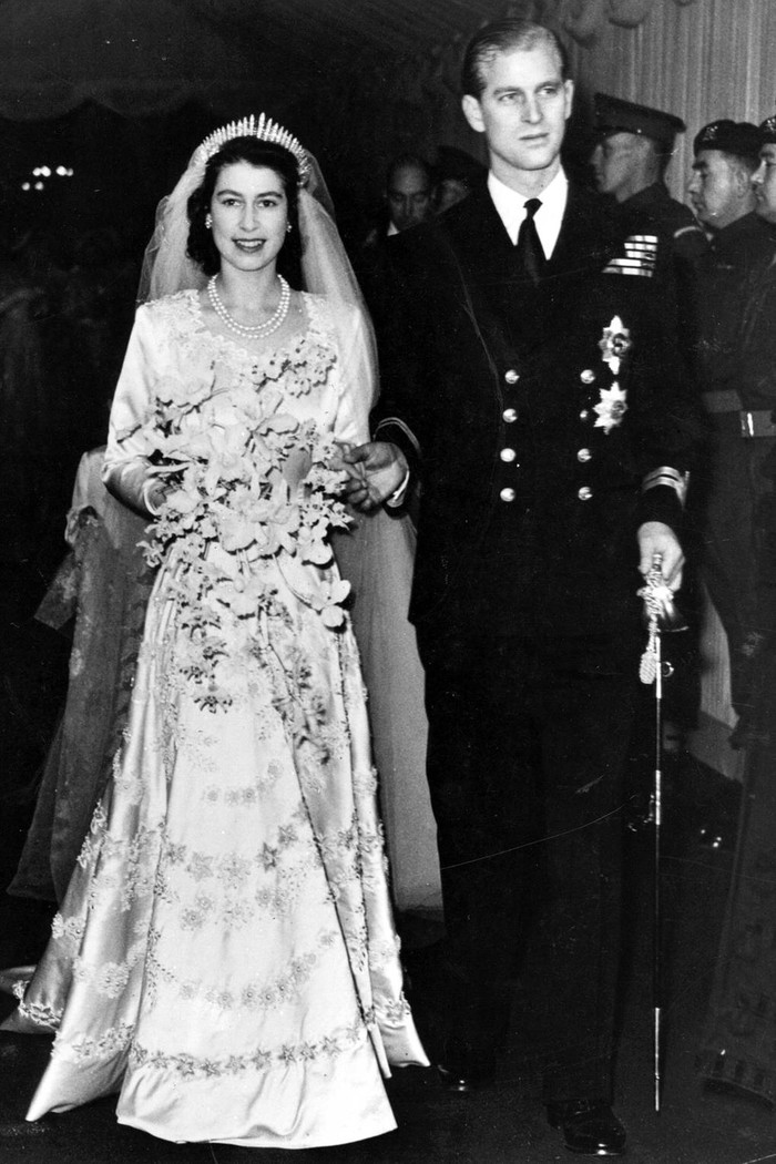 Hari pernikahan Ratu Elizabeth II dan Pangeran Philip pada 20 November 1947. Foto: tatler.com