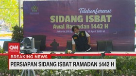VIDEO: Persiapan Sidang Isbat Ramadan 1442 H