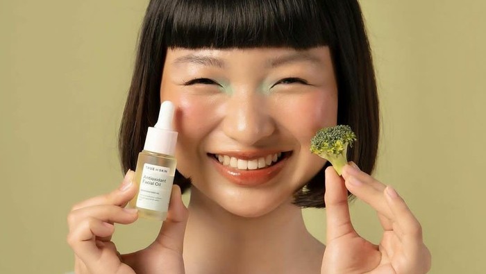 Ada Skincare Mengandung Brokoli? Coba Inovasi Unik dari True to Skin Antioxidant Facial Oil