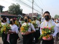 Aksi Bisu, Warga Myanmar Batalkan Ritual Cuci Patung Buddha