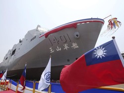 Taiwan Pamerkan Kapal Perang Baru di Tengah Ancaman China