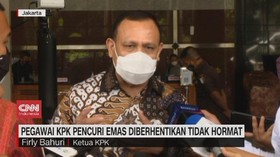 VIDEO: Pegawai KPK Pencuri Emas Diberhentikan Tidak Hormat