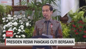 VIDEO: Presiden Resmi Pangkas Cuti Bersama