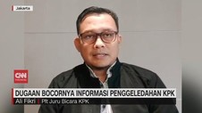 VIDEO: Dugaan Bocornya Informasi Penggeledahan KPK
