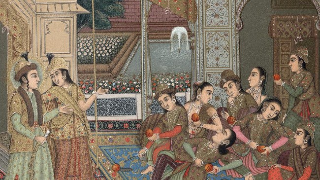 Dinasti Mughal perlahan mengalami kemunduran dan runtuh akibat perebutan kekuasaan di antara keluarga kerajaan.