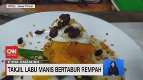 VIDEO: Takjil Labu Manis Bertabur Rempah