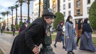 FOTO: Sisi Kelam di Balik Keceriaan Charlie Chaplin Maroko