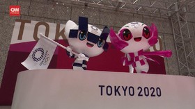 VIDEO: Peluncuran Patung Maskot 100 Hari Jelang Olimpiade