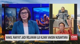 VIDEO: Wakil Rakyat Jadi Relawan Uji Klinik Vaksin Nusantara