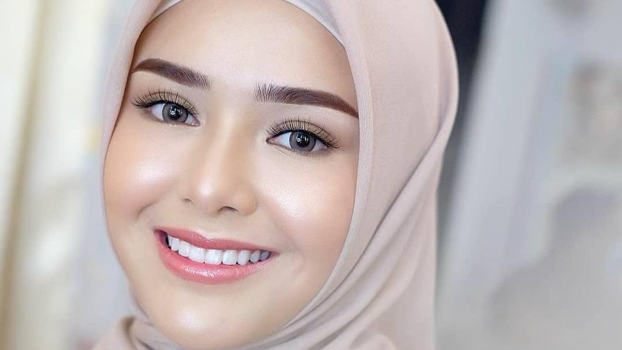 berikut ini adalah potret Amanda Manopo memakai hijab!
