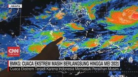 VIDEO: BMKG: Cuaca Ekstrem Masih Berlangsung Hingga Mei 2021