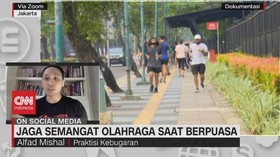 VIDEO: Jaga Semangat Olahraga Saat Berpuasa