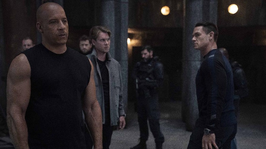 Cuplikan foto adegan Fast and Furious 9.