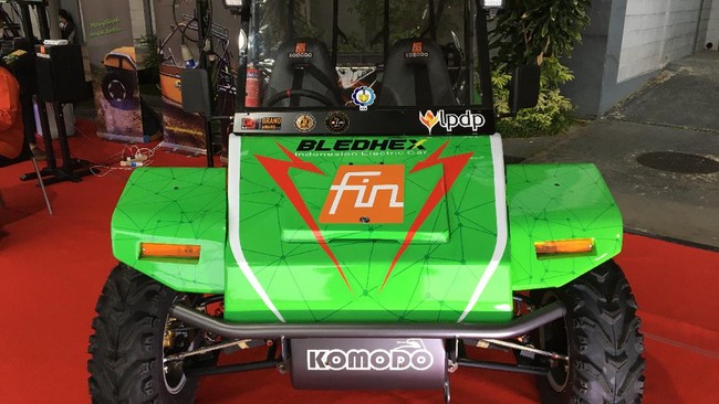 Bledhex adalah mobil mini offroad buatan produsen lokal Fin Komodo, penampakannya bisa dilihat di IIMS 2021.
