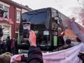 FOTO: Suporter Liverpool Rusak Bus Real Madrid