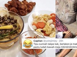 Kocak! Telat Bangun, Bocah Paksa Keluarga Makan Sahur Lagi Setelah Imsak