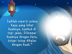 Abu Bakar Ash Shiddiq: Dilempar Batu, Dibalas Buah