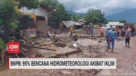VIDEO: BNPB: 95% Bencana Hidrometeorologi Akibat Iklim