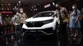 FOTO: IIMS 2021 Digelar di Tengah Pandemi Covid-19 IIMS Hybrid 2021 di JI Expo Kemayoran, Jakarta, berlangsung mulai 15-25 April itu digelar secara daring (online) dan offline atau menerima kunjungan.